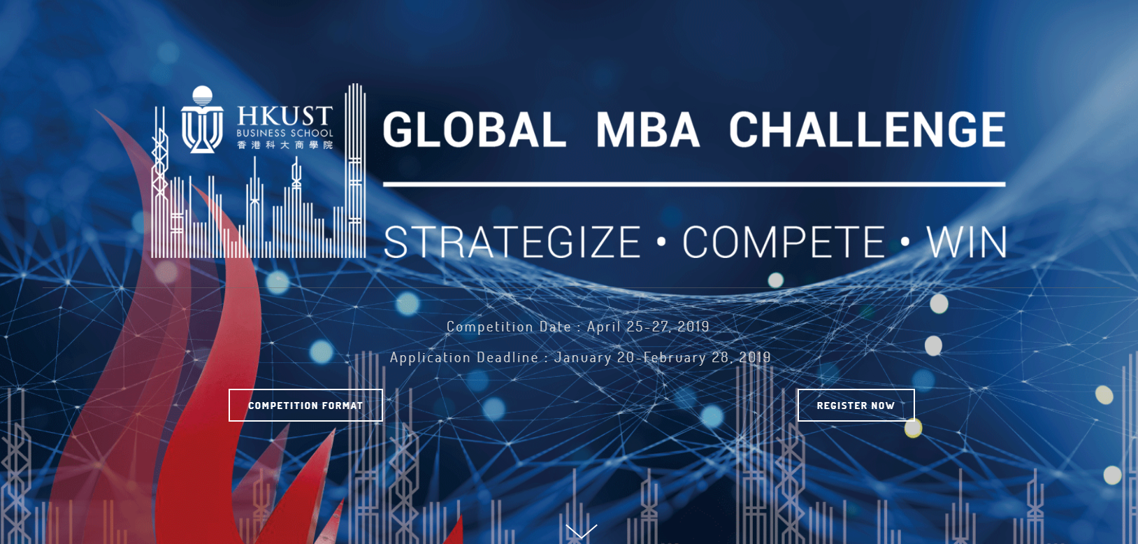 website screenshot HKUST Global Challenge